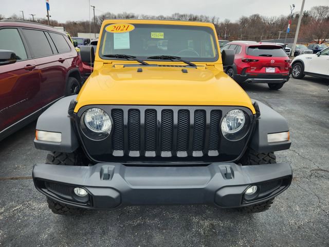 Used 2021 Jeep Wrangler Unlimited Willys image 2