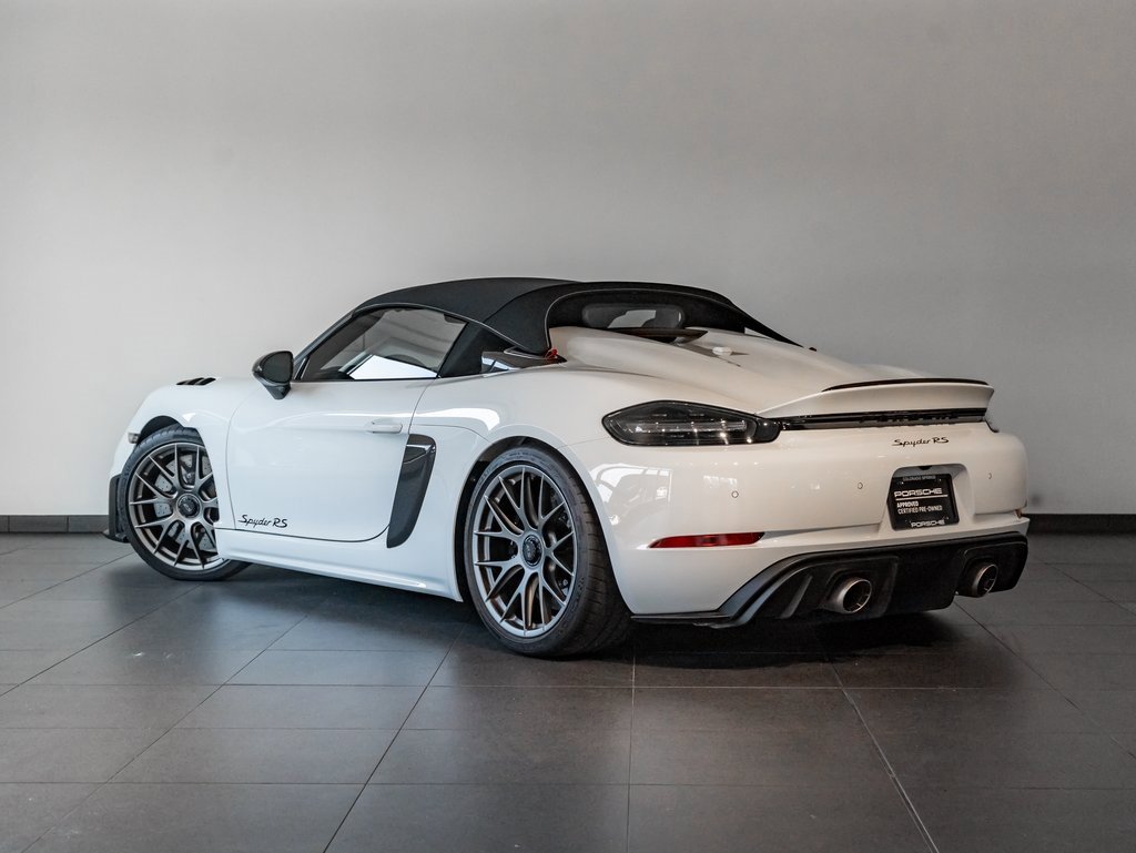 Certified 2024 Porsche 718 Boxster Spyder RS image 3