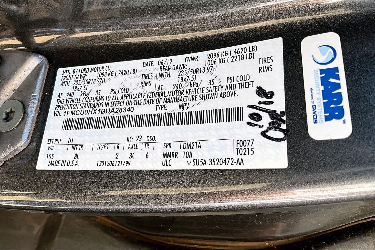 Used 2013 Ford Escape SEL FWD image 34