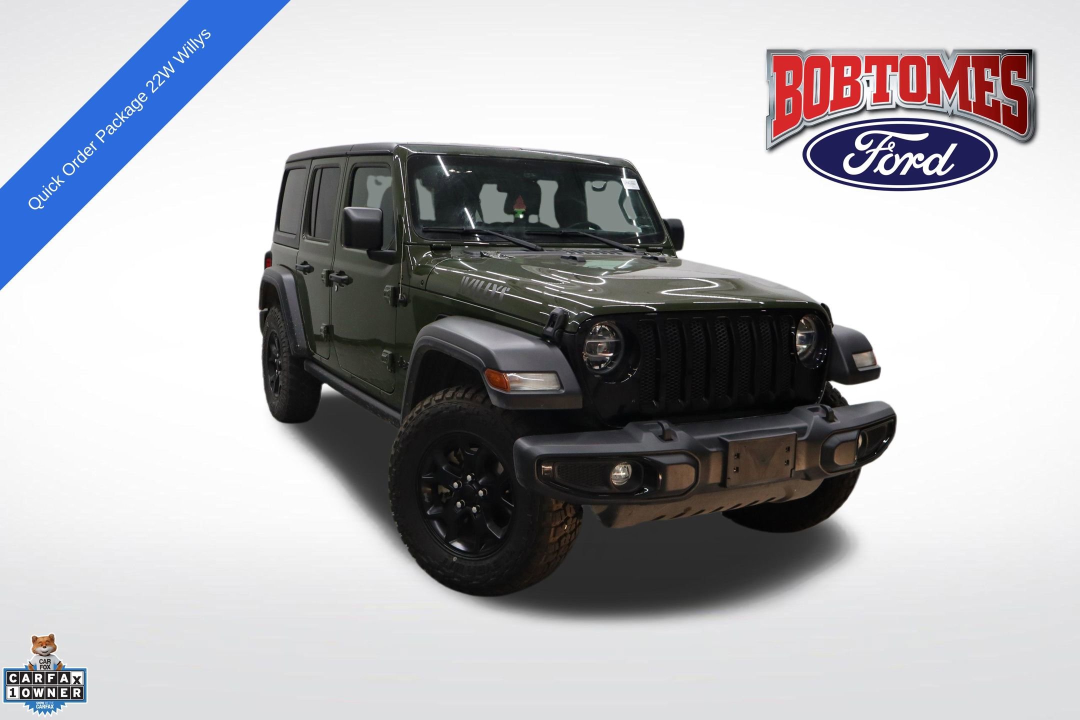Used 2021 Jeep Wrangler Unlimited Willys image 1
