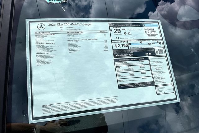 New 2026 Mercedes-Benz CLA 250 4MATIC image 18