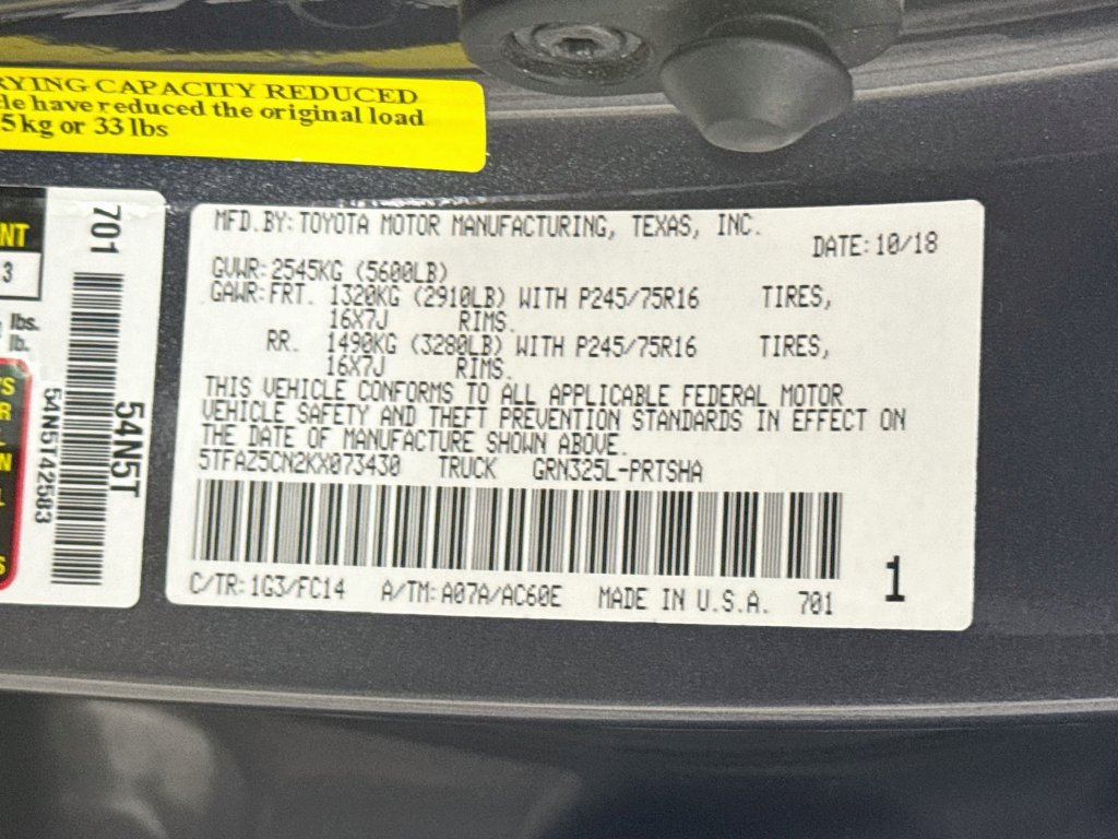 Used 2019 Toyota Tacoma SR5 RWD image 34