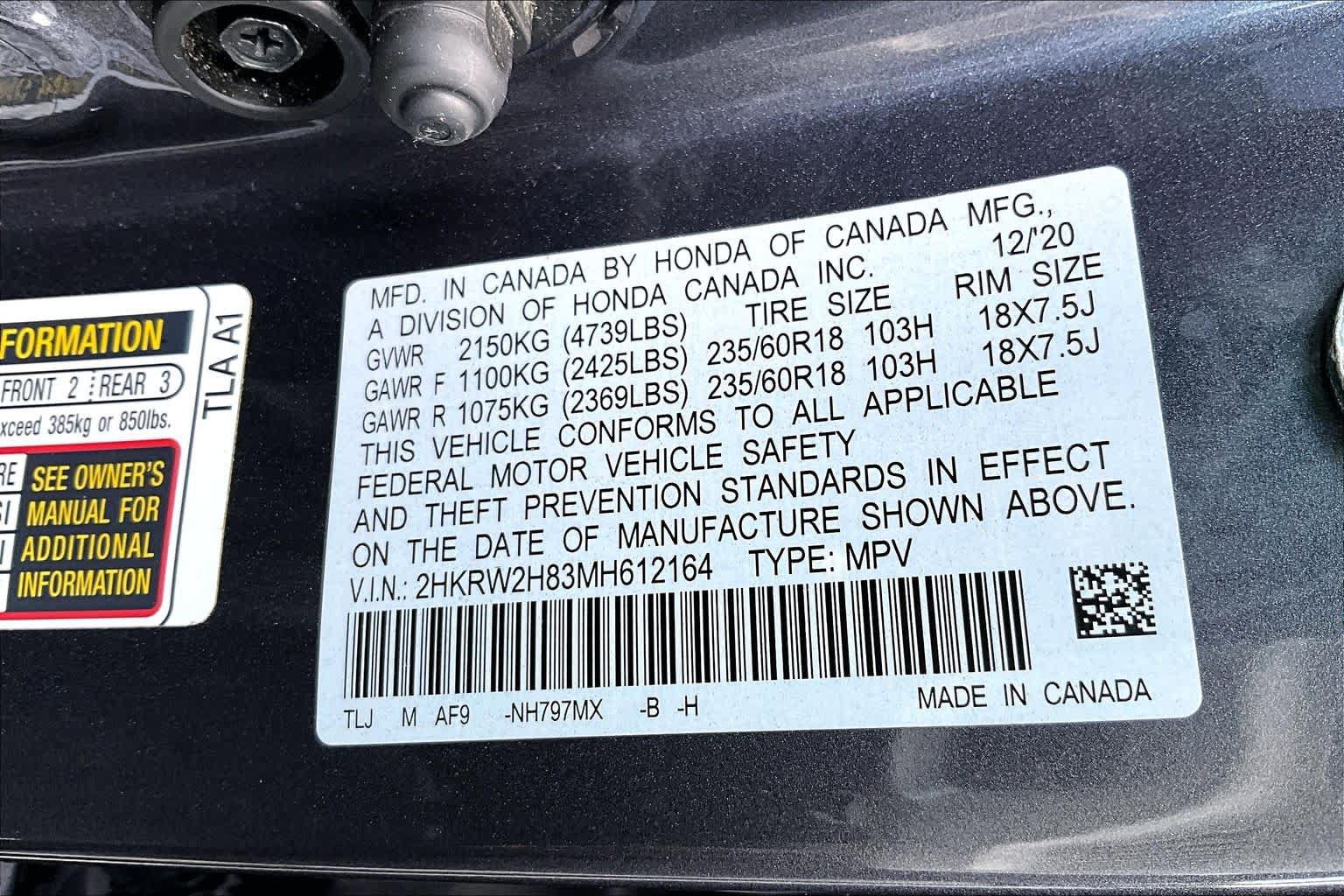 Used 2021 Honda CR-V EX-L image 37