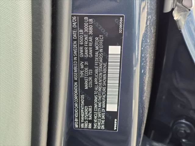 New 2026 Volvo XC90 T8 Ultra w/ Protection Package Premier AWD/4WD image 15
