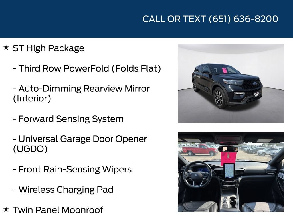 Used 2021 Ford Explorer ST w/ Equipment Group 401A AWD/4WD image 25