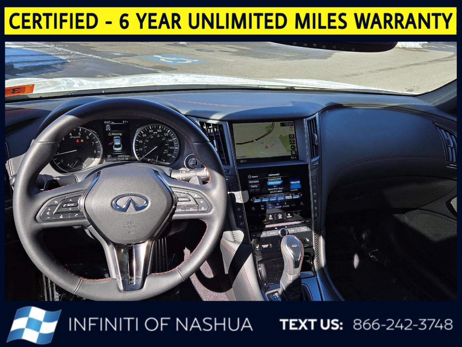 Certified 2024 INFINITI Q50 Red Sport 400 image 3