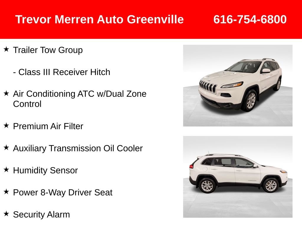 Used 2016 Jeep Cherokee Latitude w/ North All-Season Group image 33