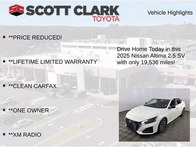 Used 2025 Nissan Altima 2.5 SV FWD image 12
