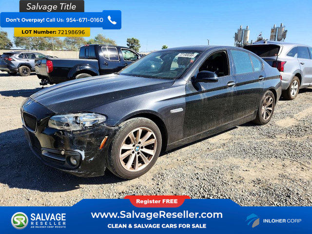 Used 2015 BMW 528i Sedan RWD image 1