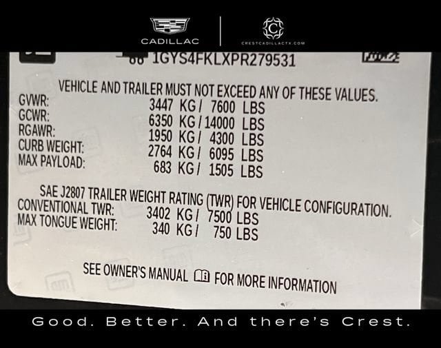 Used 2023 Cadillac Escalade Sport w/ Touring Package AWD/4WD image 31
