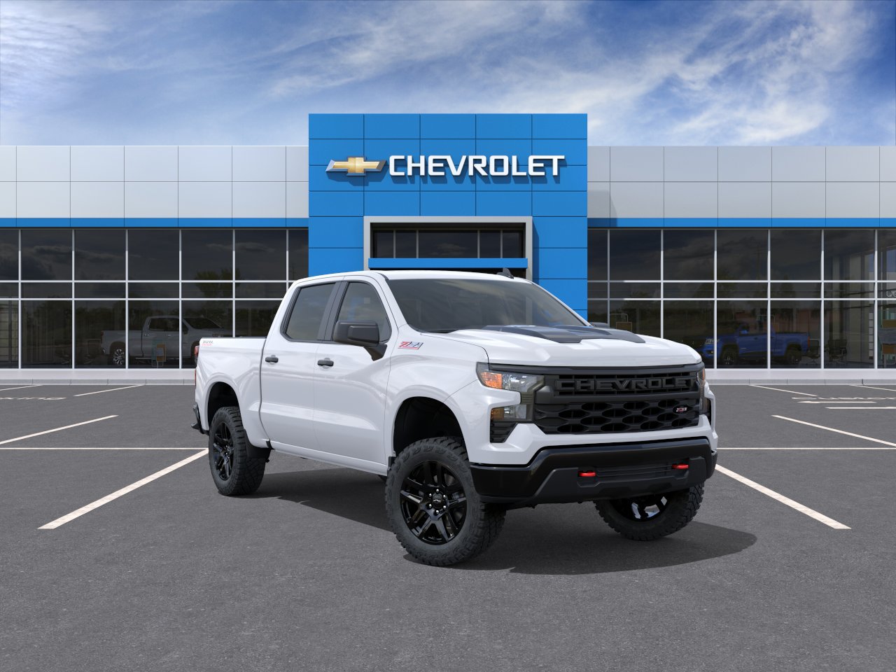 New 2026 Chevrolet Silverado 1500 Custom Trail Boss AWD/4WD image 1