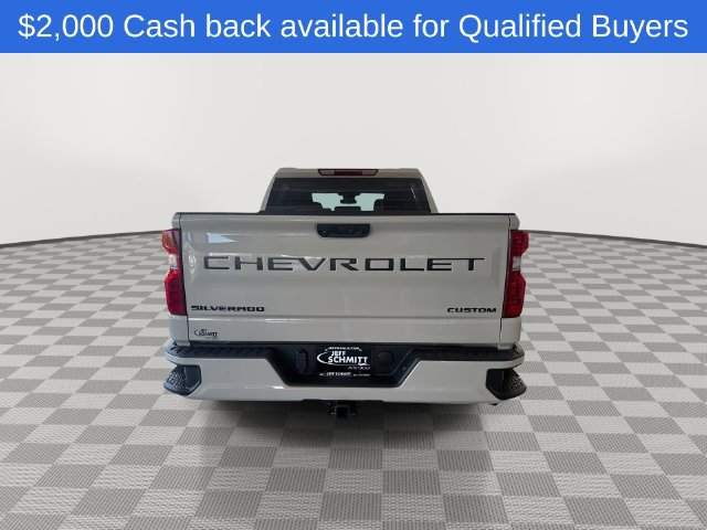 New 2026 Chevrolet Silverado 1500 Custom w/ Turbomax Blackout Package AWD/4WD image 9