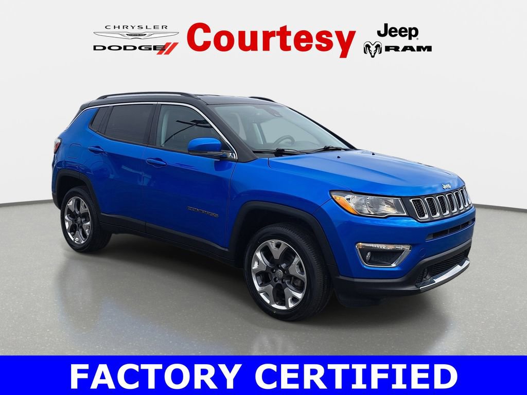 Certified 2021 Jeep Compass Limited