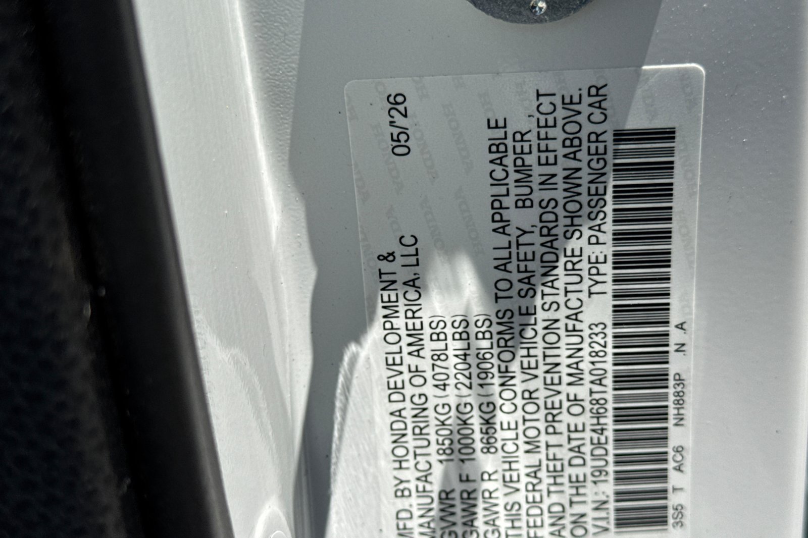 New 2026 Acura Integra A-Spec w/ Technology Package FWD image 33