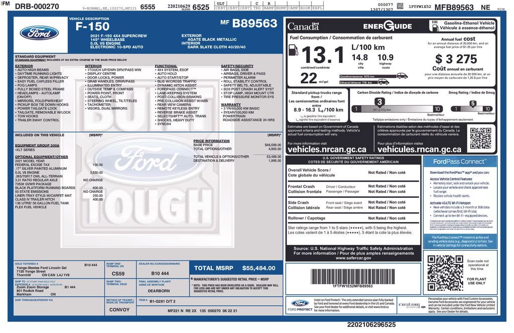 Used 2021 Ford F150 XLT AWD/4WD image 2