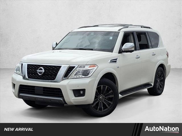 Used 2019 Nissan Armada Platinum w/ Captain's Chairs Package image 1