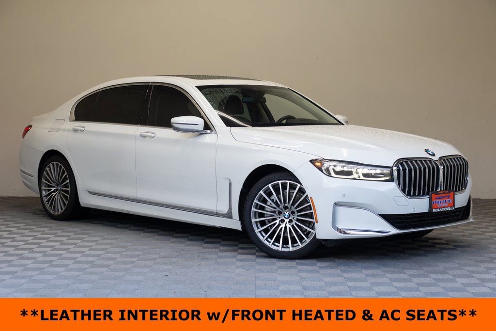 Used 2021 BMW 740i w/ Premium Package RWD image 2
