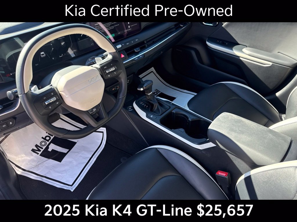 Certified 2025 Kia K4 GT-Line w/ GT-Line Premium Package FWD image 11