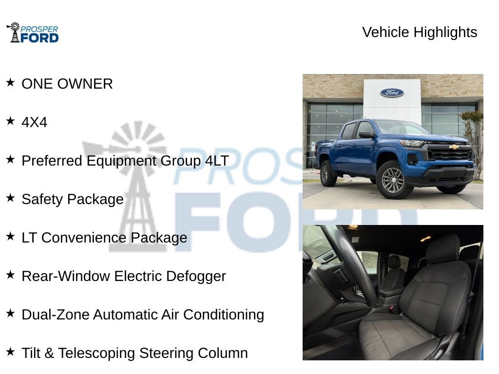 Used 2023 Chevrolet Colorado LT w/ LT Convenience Package AWD/4WD image 5