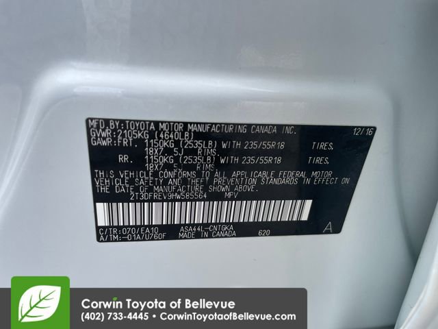 Used 2017 Toyota RAV4 Limited AWD/4WD image 29