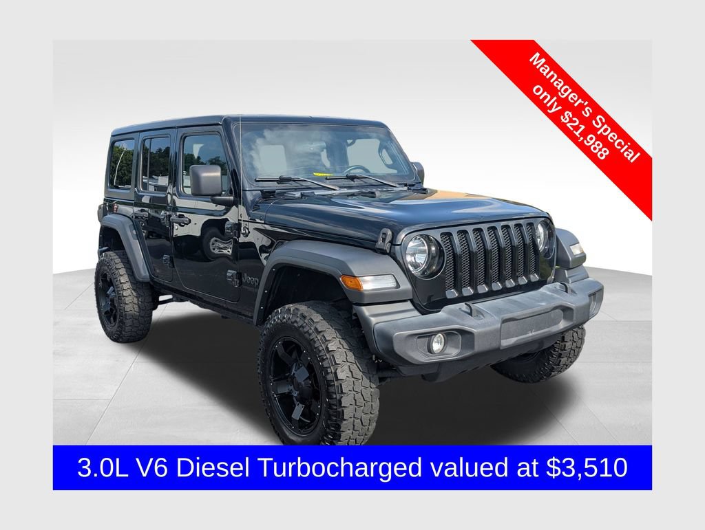 Used 2022 Jeep Wrangler Unlimited Sport