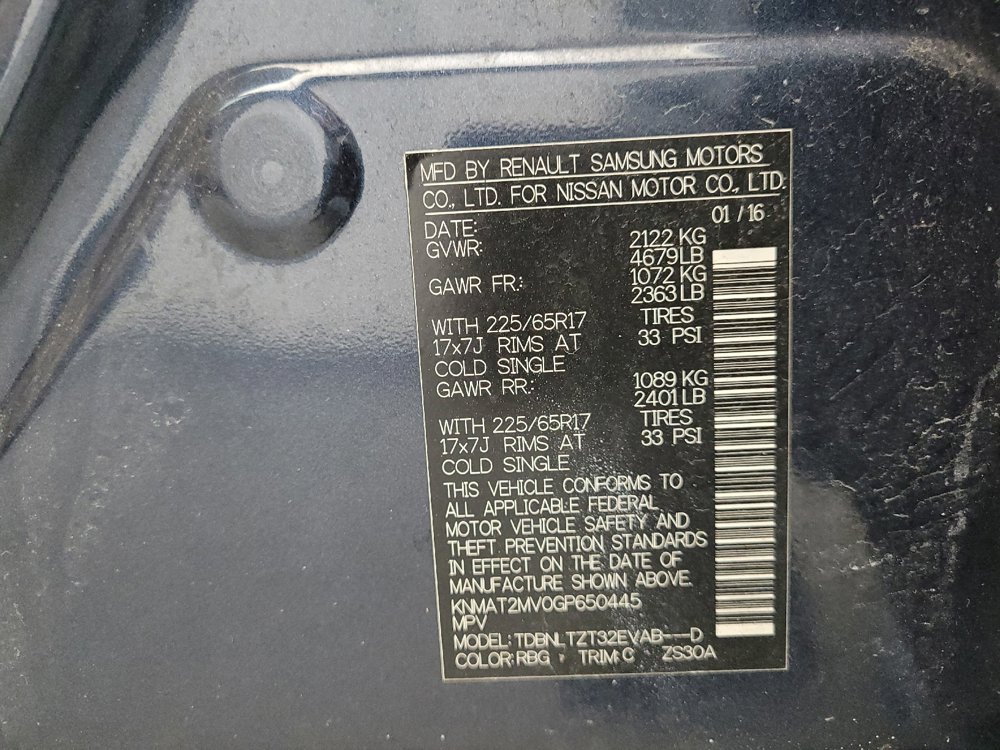 Used 2016 Nissan Rogue SV w/ SV Premium Package image 33