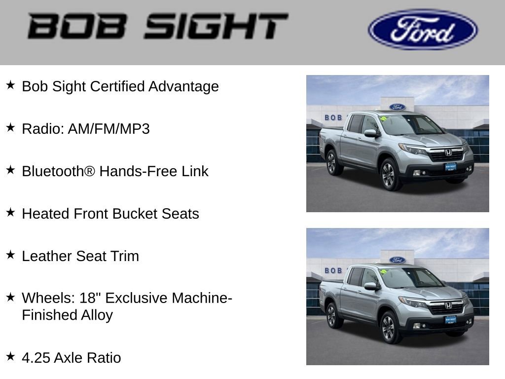 Used 2019 Honda Ridgeline RTL image 3