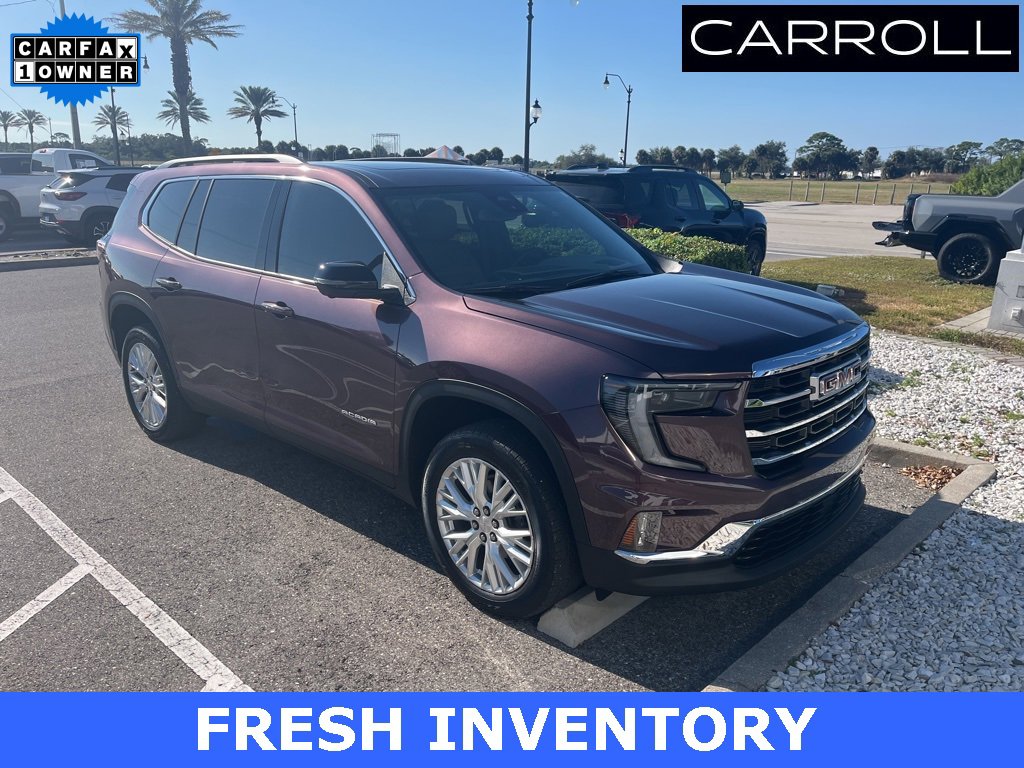 Certified 2024 GMC Acadia Elevation w/ Luxury Package