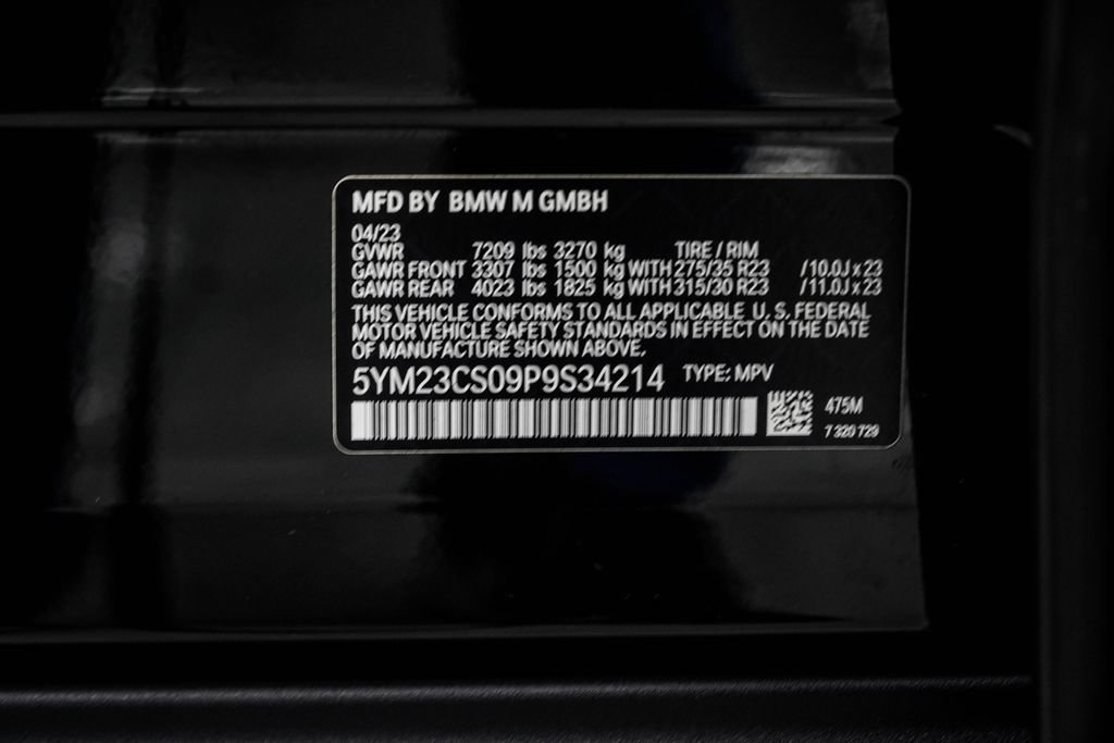 Used 2023 BMW XM AWD/4WD image 60