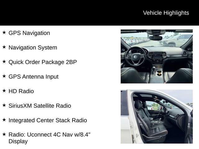 Used 2020 Jeep Grand Cherokee Overland AWD/4WD image 12