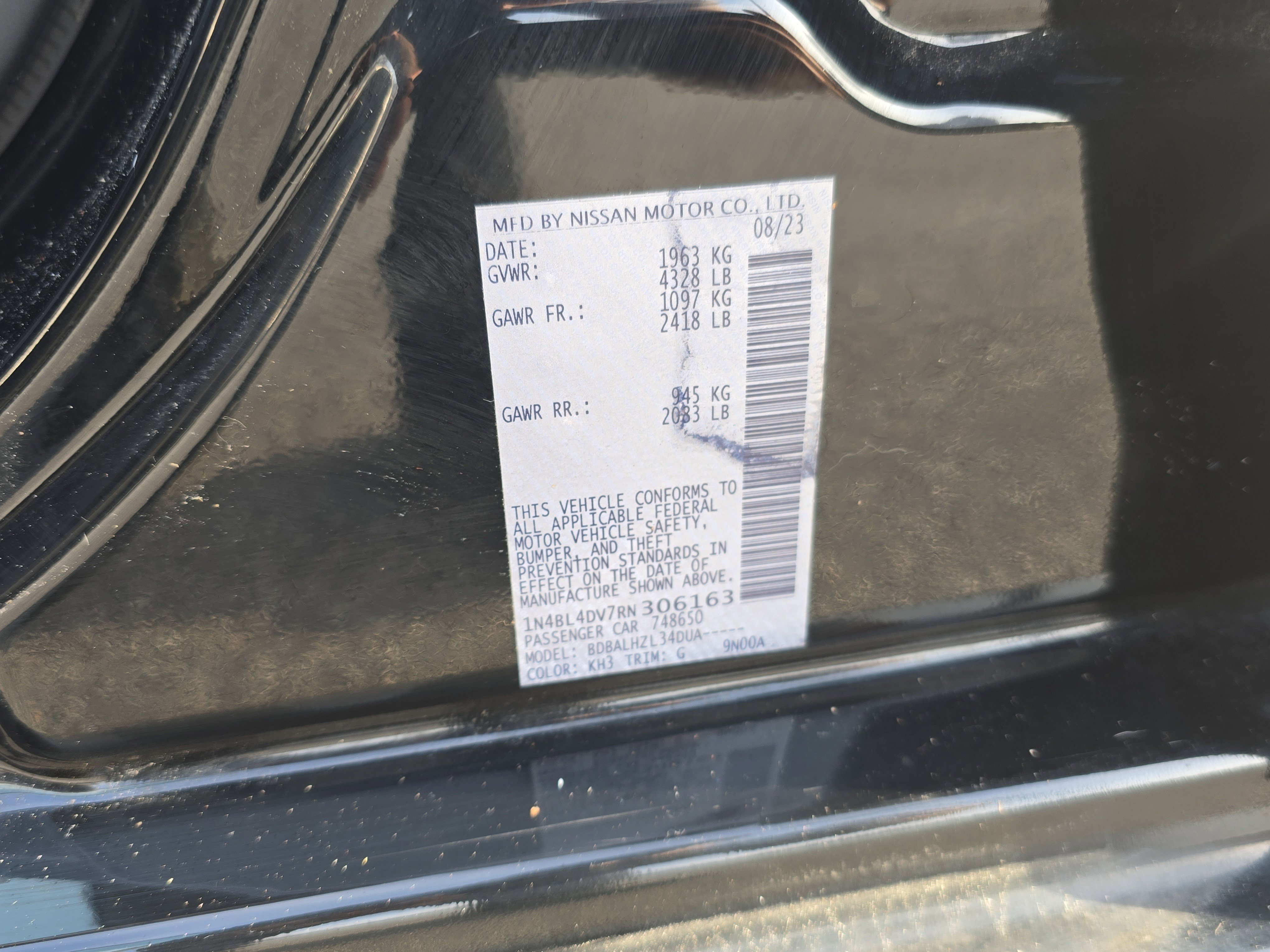 Used 2024 Nissan Altima 2.5 SV image 31