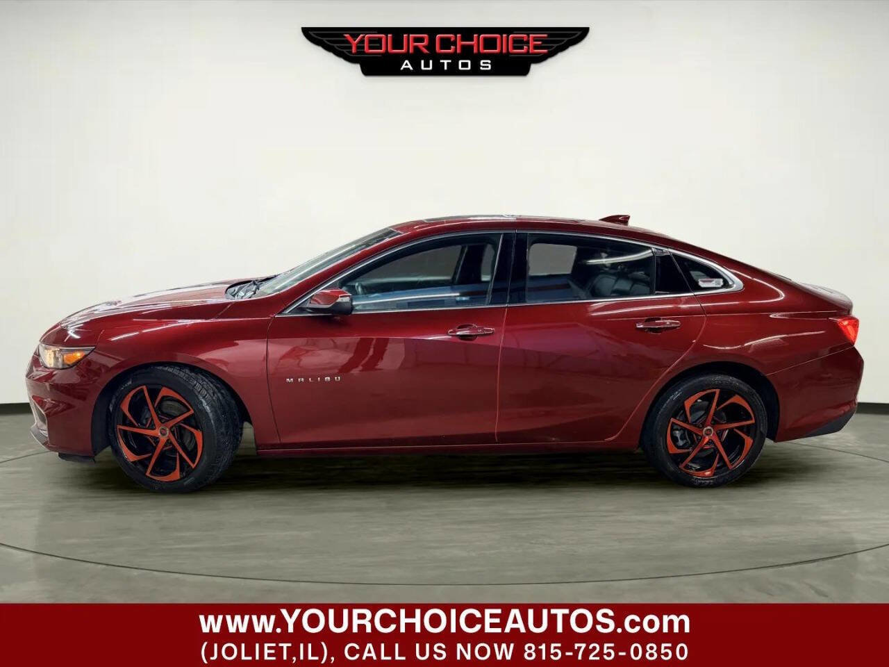 Used 2018 Chevrolet Malibu Premier w/ Premier Sun and Wheel Package FWD image 4
