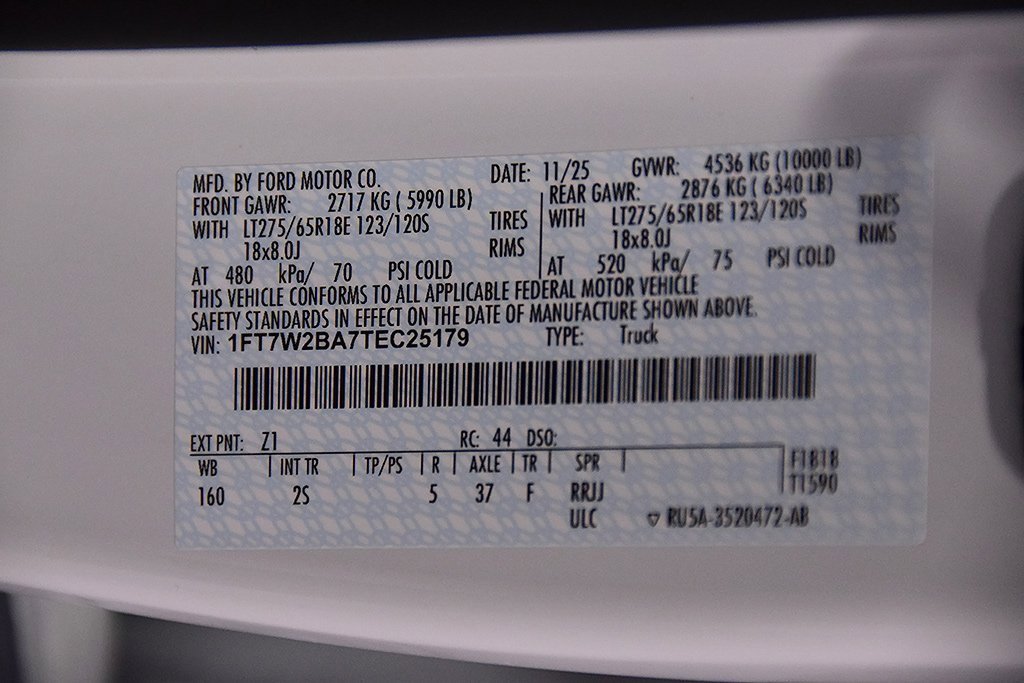 New 2026 Ford F250 XLT w/ Snow Plow Prep Package image 15