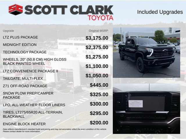 Used 2024 Chevrolet Silverado 2500 LTZ w/ LTZ Plus Package AWD/4WD image 8