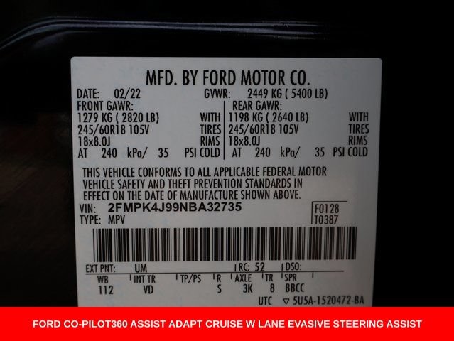 Used 2022 Ford Edge SEL AWD/4WD image 42