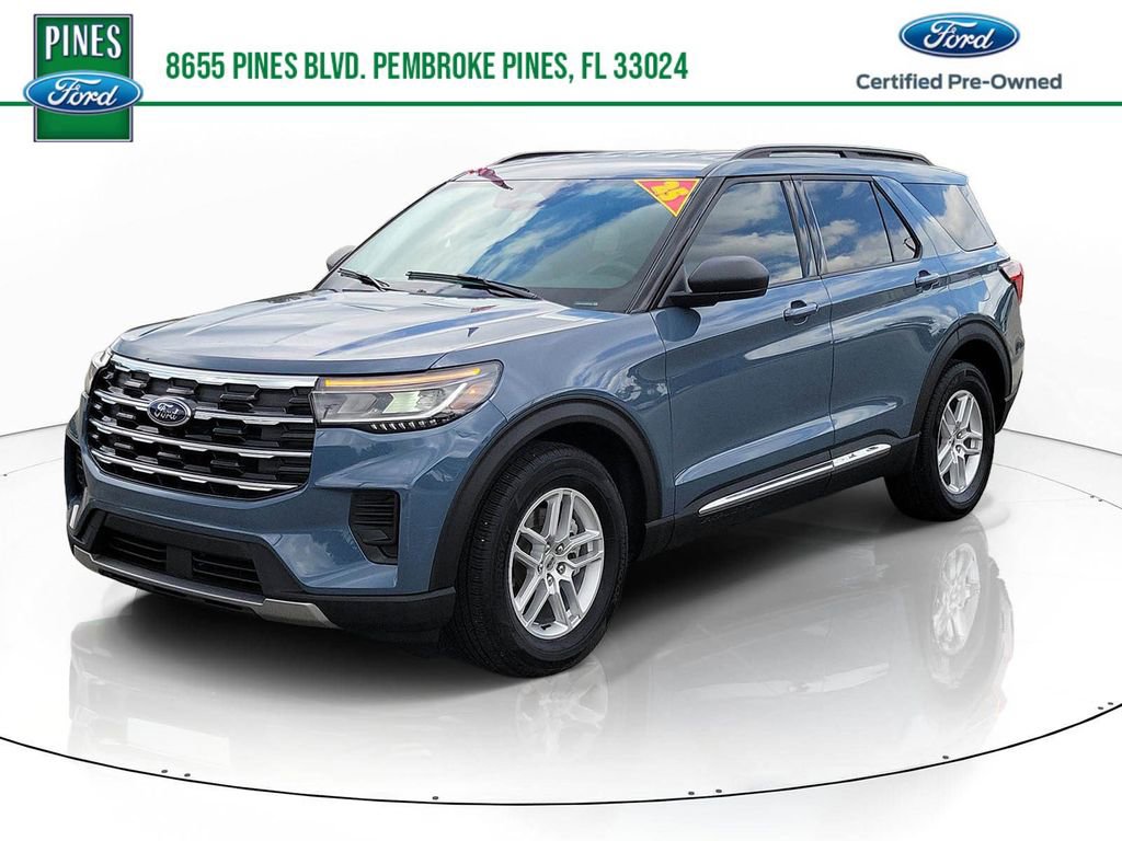Certified 2025 Ford Explorer Active RWD image 1