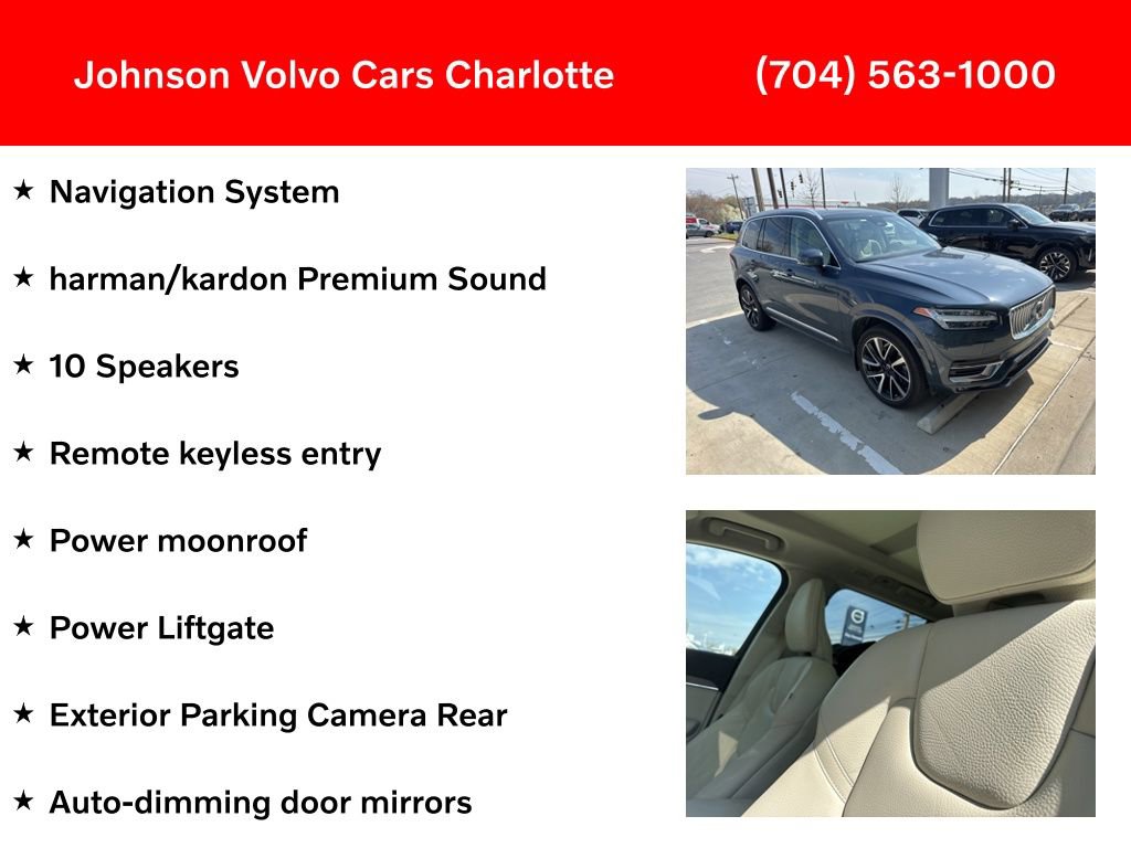 Used 2024 Volvo XC90 B6 Plus w/ Protection Package Premier image 3