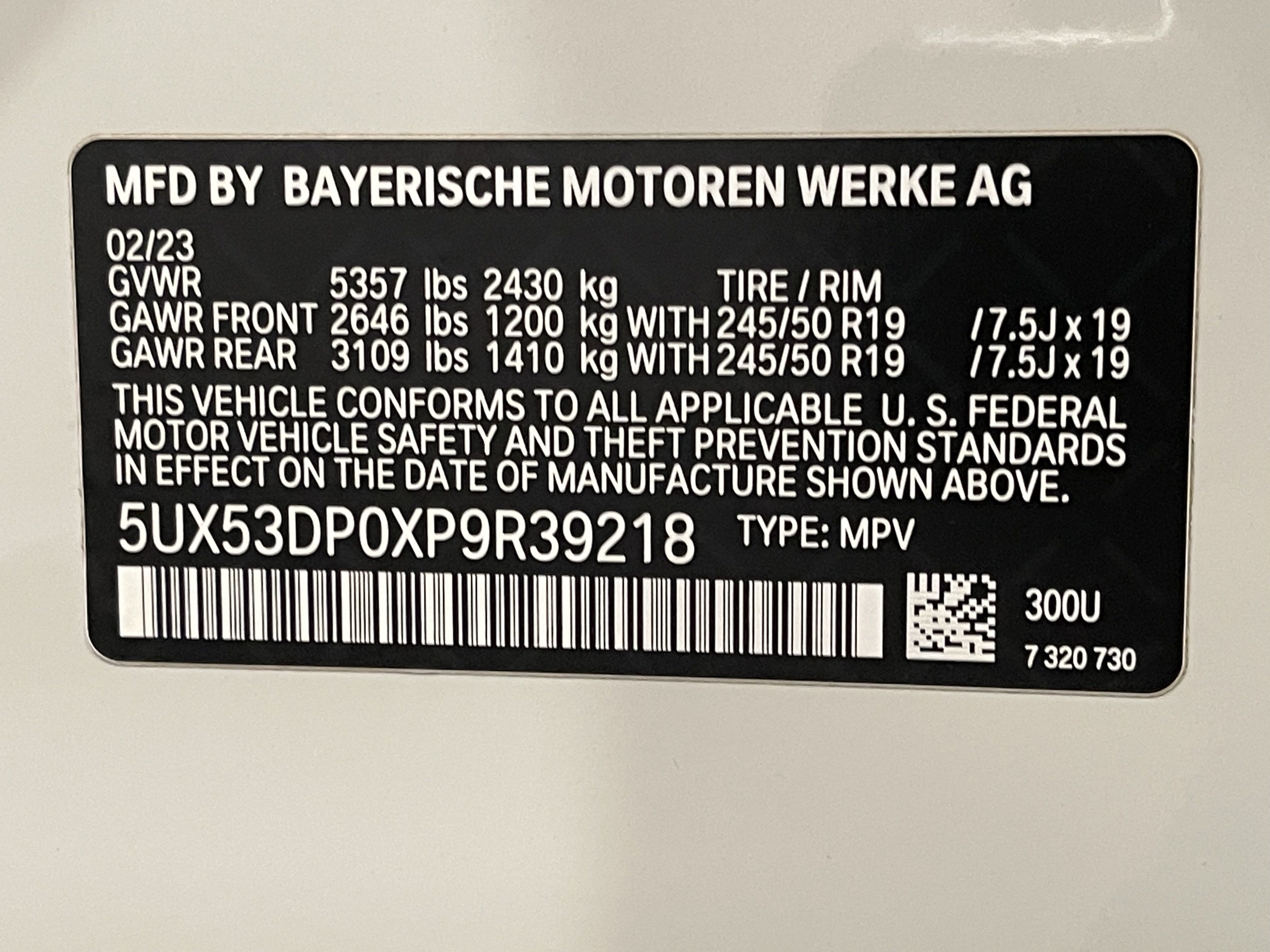 Used 2023 BMW X3 xDrive30i w/ Premium Package image 26