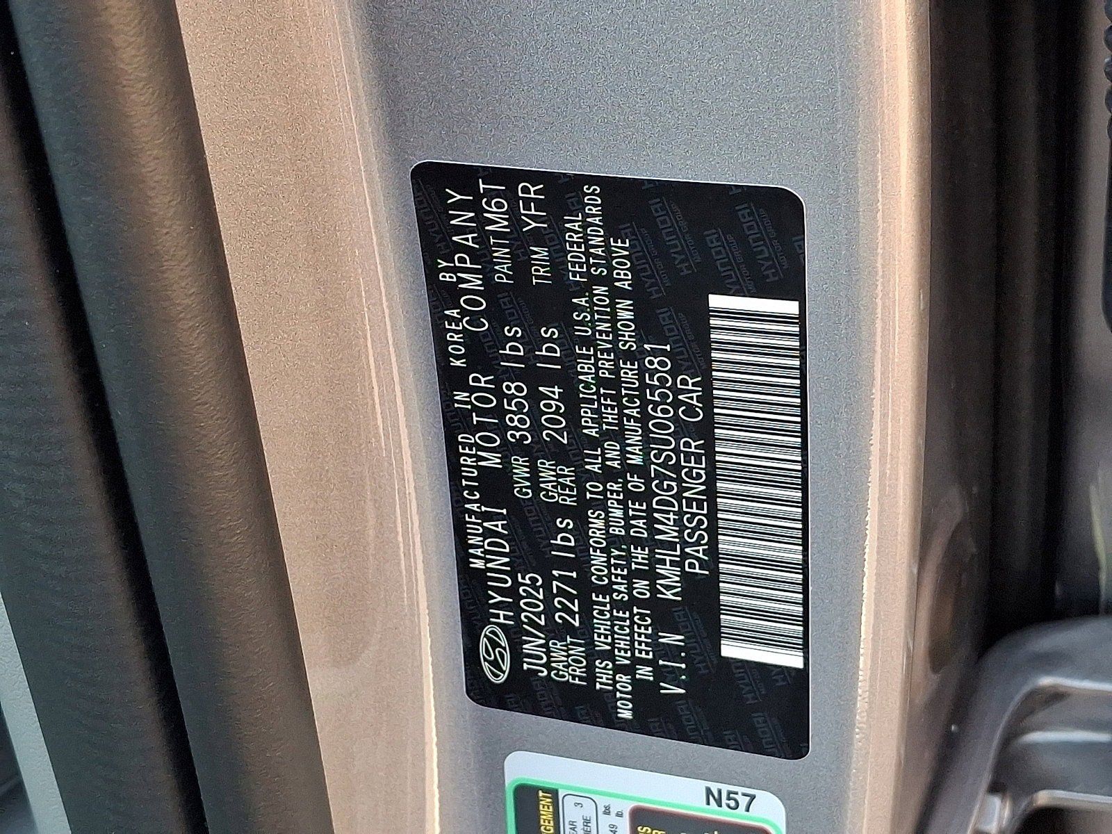 Certified 2025 Hyundai Elantra Sport FWD image 27