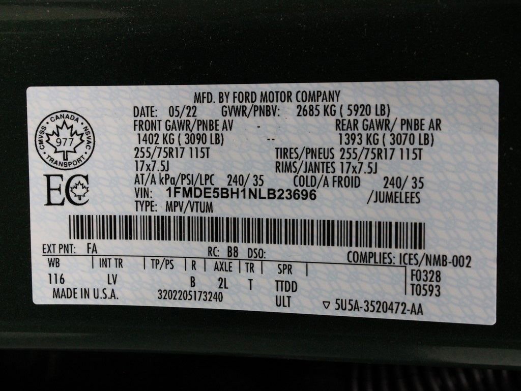 Used 2022 Ford Bronco Big Bend image 66