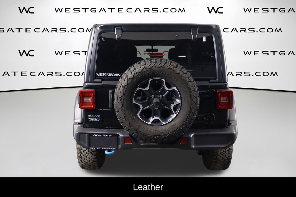 Used 2023 Jeep Wrangler Unlimited Rubicon 4xe w/ Cold Weather Group AWD/4WD image 4