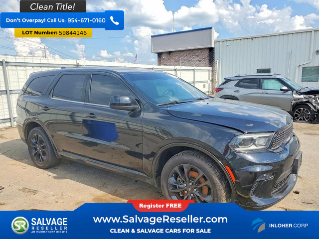 Used 2022 Dodge Durango SXT w/ Blacktop Package RWD image 5