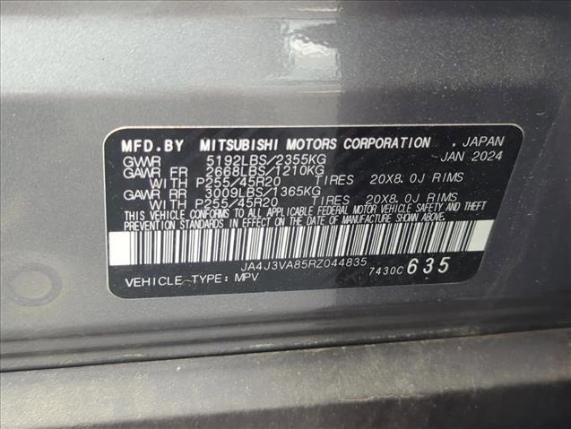 Used 2024 Mitsubishi Outlander SE FWD image 27