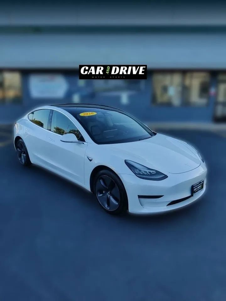 Used 2020 Tesla Model 3 Long Range AWD/4WD image 1