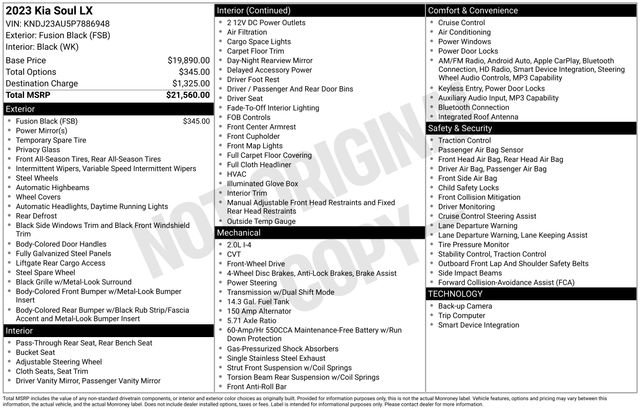 Used 2023 Kia Soul LX image 31