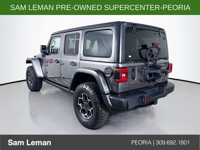 Used 2023 Jeep Wrangler Unlimited Rubicon 4xe w/ Steel Bumper Group AWD/4WD image 5