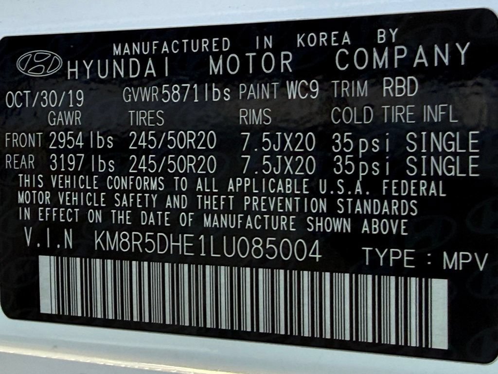 Used 2020 Hyundai Palisade Limited AWD/4WD image 43