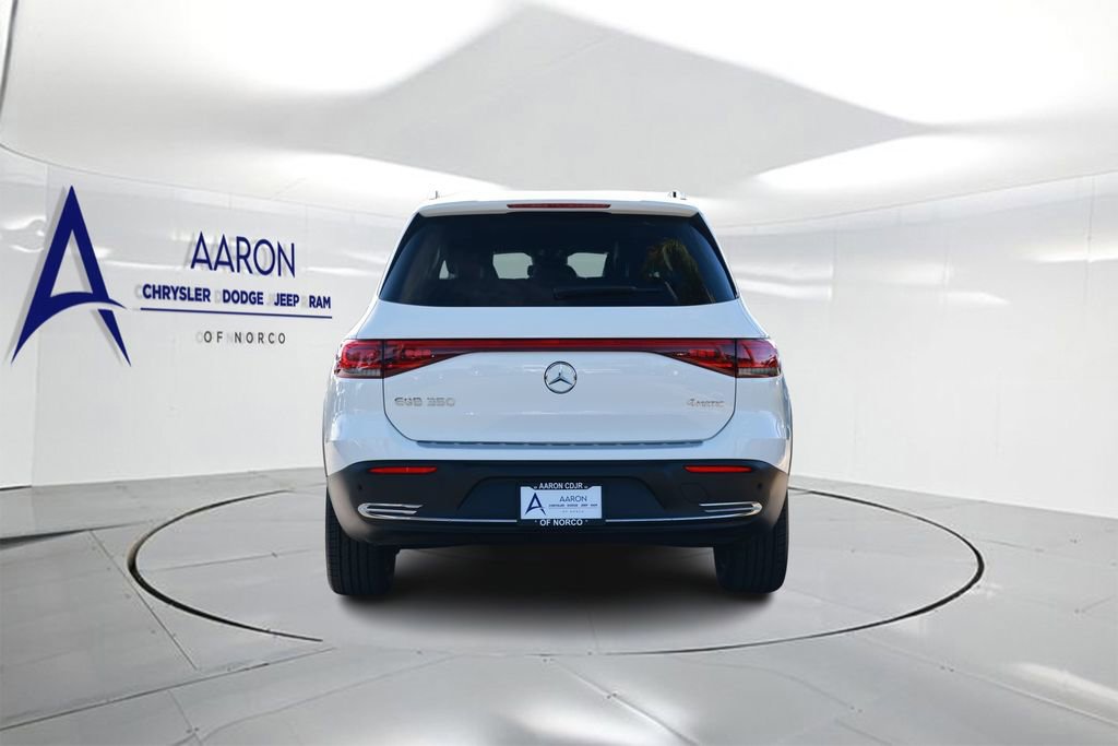 Used 2023 Mercedes-Benz EQB 350 4MATIC SUV w/ Exclusive Package image 3