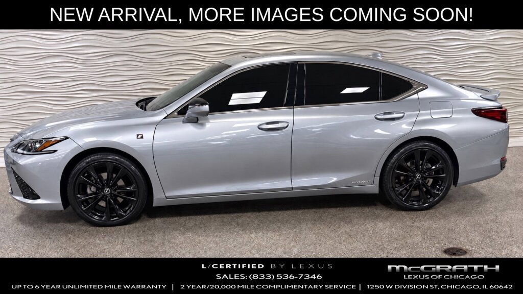 Certified 2022 Lexus ES 300h F Sport w/ Accessory Package 2