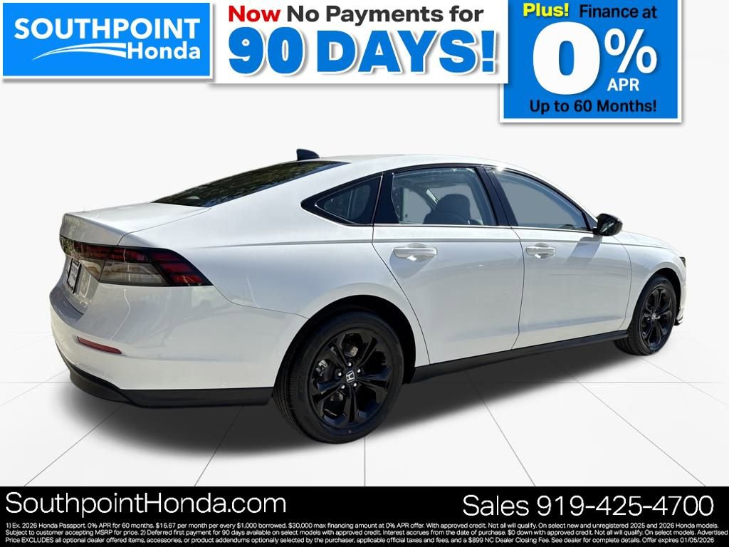 New 2025 Honda Accord SE image 8